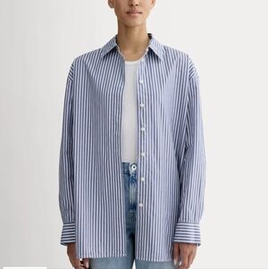 EVERLANE The Boyfriend Shirt in Ultrasoft Cotton
